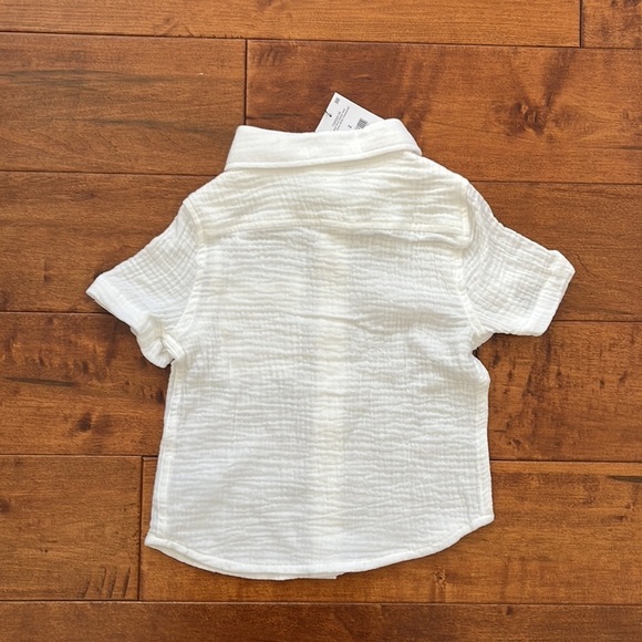 Cotton On NWT Resort Short Sleeve  Buttons down Shirt Size 2 - Picture 4 of 8